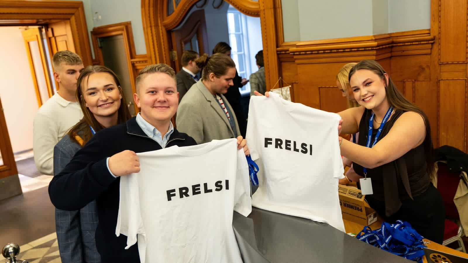 Ungir Sjálf­stæðis­menn saman­komnir á sam­bands­þingi
