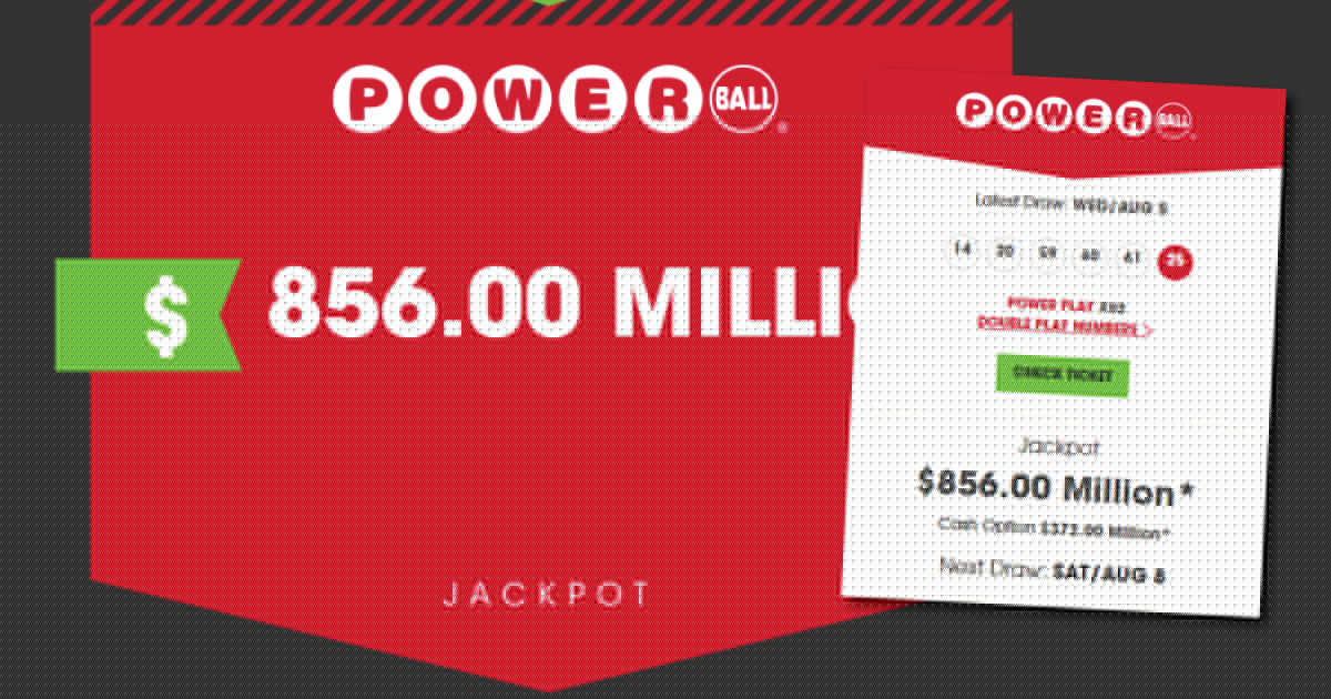 Comment on Powerball jackpot hits $856 million, Everett and Monroe tickets among four $50K Powerball wins by Sariah Morales