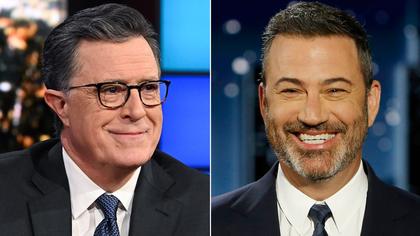 Stephen Colbert Leads the Late-Night Reactions to Jimmy Kimmel’s Return
