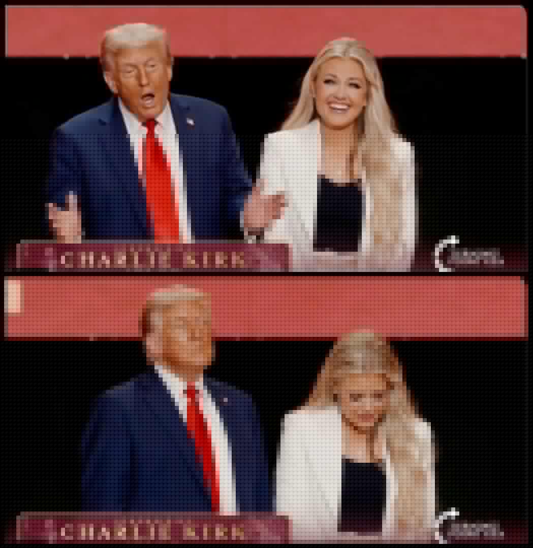 Charlie Kirk memorial: Donald Trump trolled for funny dance beside Charlie Kirk's bereaved widow Erika