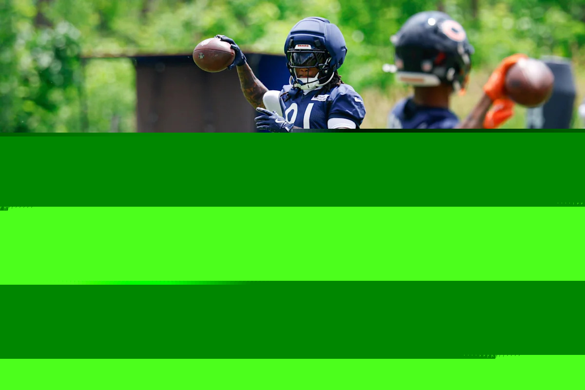 LOOK: Bears' top rookies, quarterbacks report for training camp