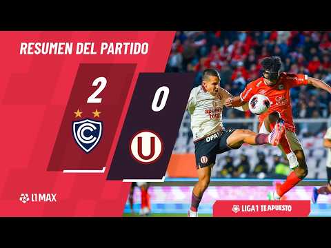 Video, resumen y goles del Universitario vs. Cienciano (0-2) por el Torneo Clausura