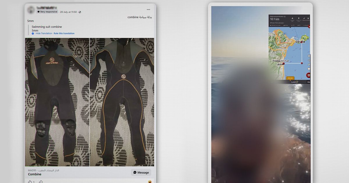 Så organiserades migrantvågen i Ceuta på nätet