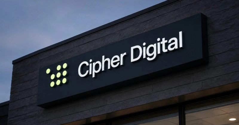 Cipher Digital sells 470 BTC to fund AI data center development