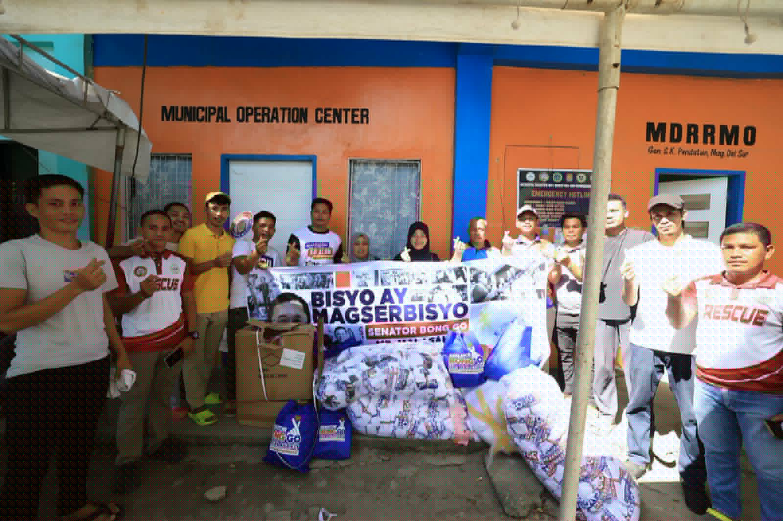 Bong Go extends relief to flood-affected communities in Maguindanao del Norte and Maguindanao del Sur