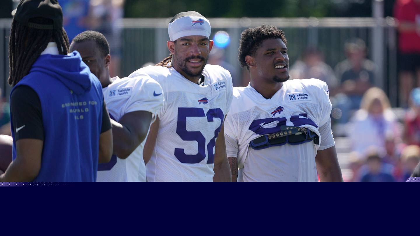 Pair of Bills’ Rookies Embodying Jim Leonhard’s Spirit in Camp