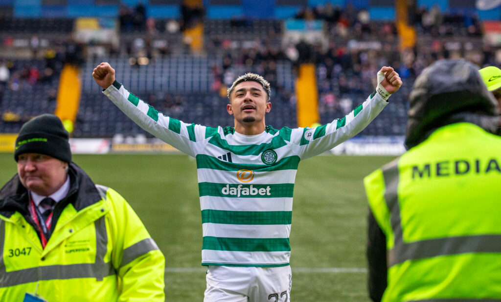 Comment on Julian Araujo Unseen Celtic Appearance by George Nicholson