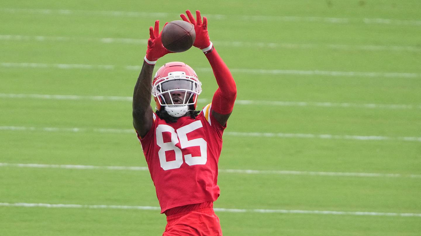 Andrew Armstrong could give the Chiefs something their wide receivers have been missing