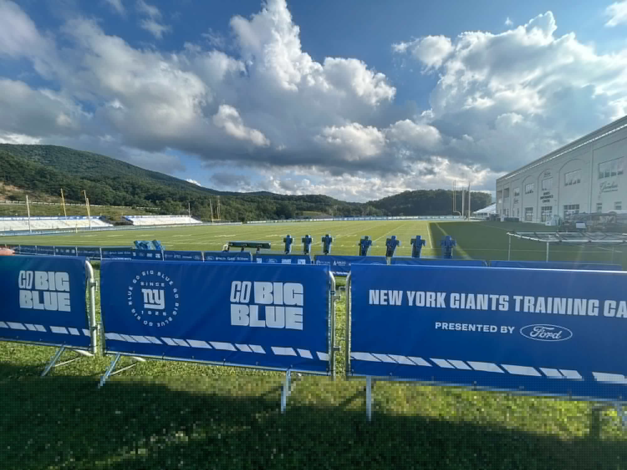 Giants West Virginia Training Camp Diary: Country roads lead to Big Blue’s camp