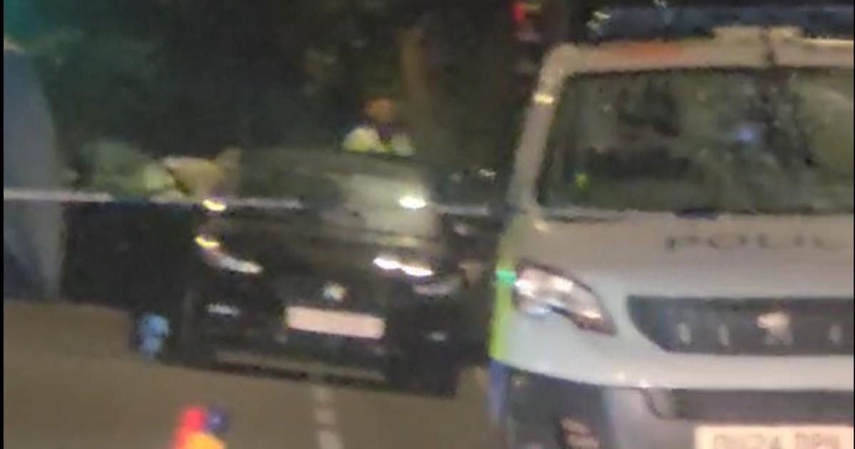 Road remains closed after 'scary' crash near city bridge