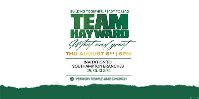 Team Hayward To Host Event In Southampton
