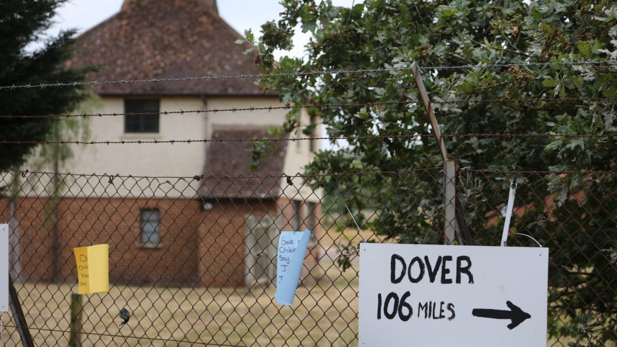 The quiet market town where anti-migrant protests are leaving people in fear