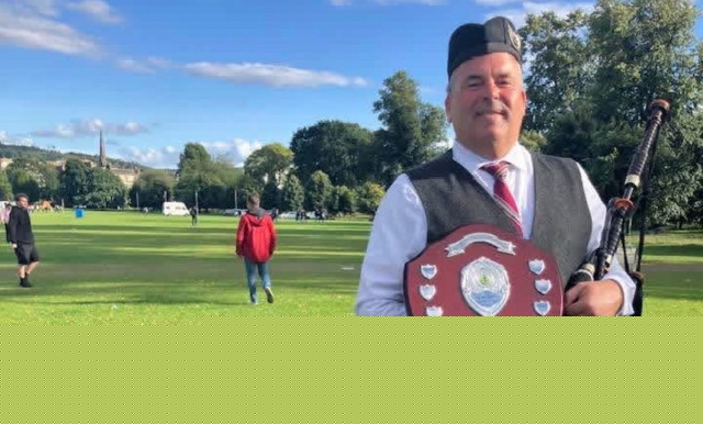 Gibsons bagpiper helps B.C. band make history in Scotland (BC)