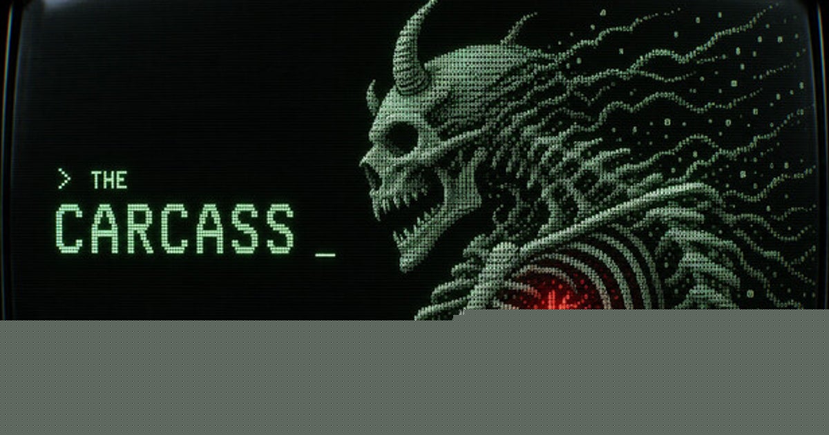 In cosmic roguelike The Carcass, you build a colony inside the corpse of a god that's slowly becoming aware of you
