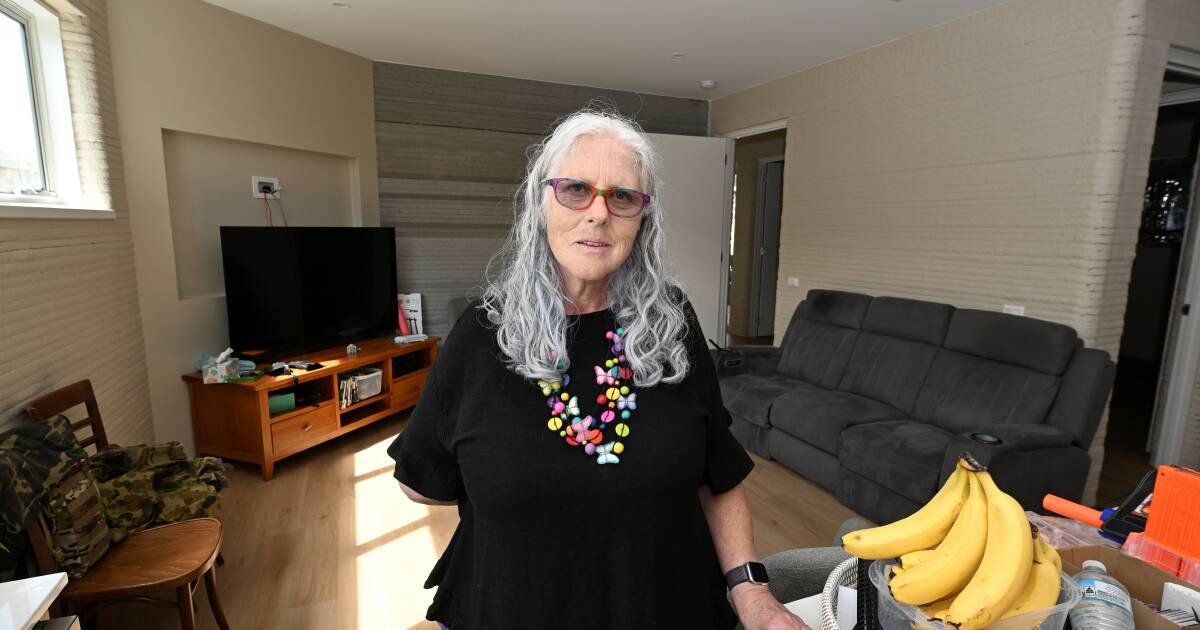 Two doors for every room: life inside Ballarat's first 3D-printed home