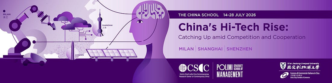 Aperte fino al 31 marzo 2026 le iscrizioni alla Summer School del Centro Studi sulla Cina Contemporanea a Milano, Shanghai e Shenzhen