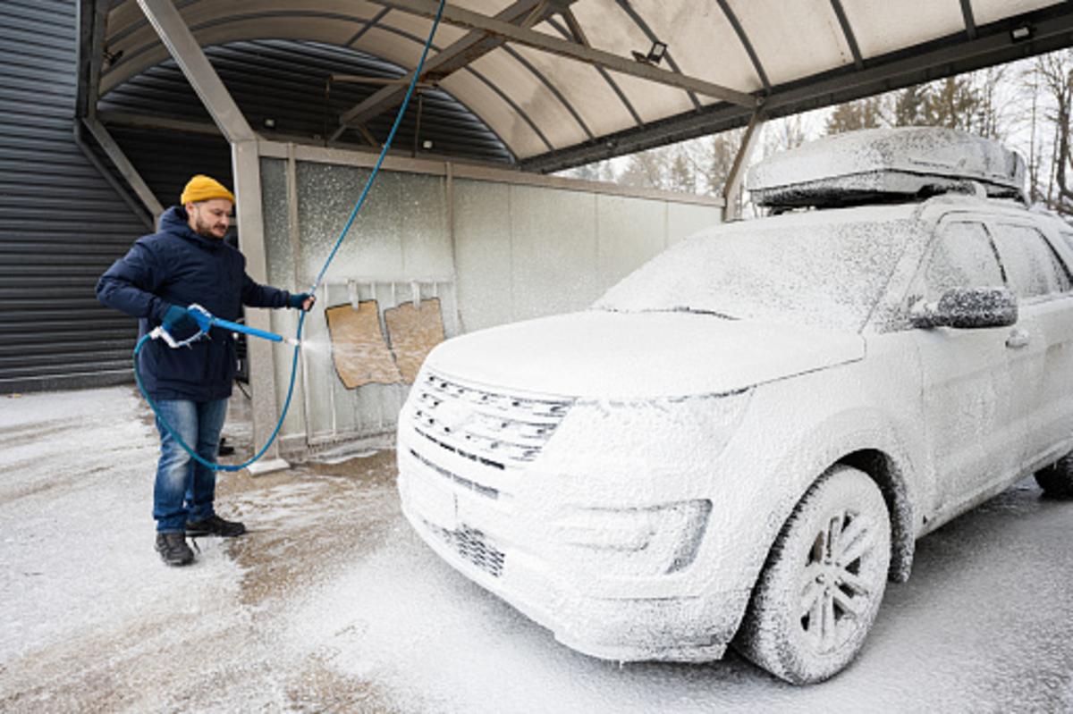 Experts Say To Wait For This Temperature Before Washing Your Car