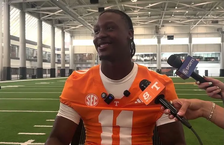 WATCH: Tennessee Quarterback Faizon Brandon Previews First Fall Camp With the Vols
