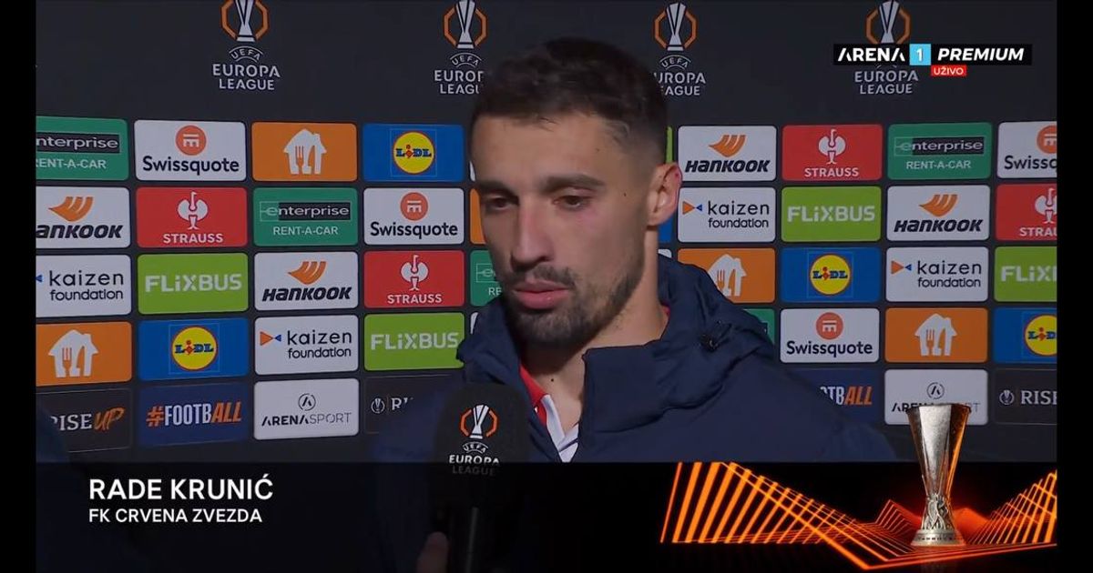 Krunić posle prolaska u nokaut fazu: "Onakav gol nikad uživo nisam video, mogli smo bolje da prođemo"