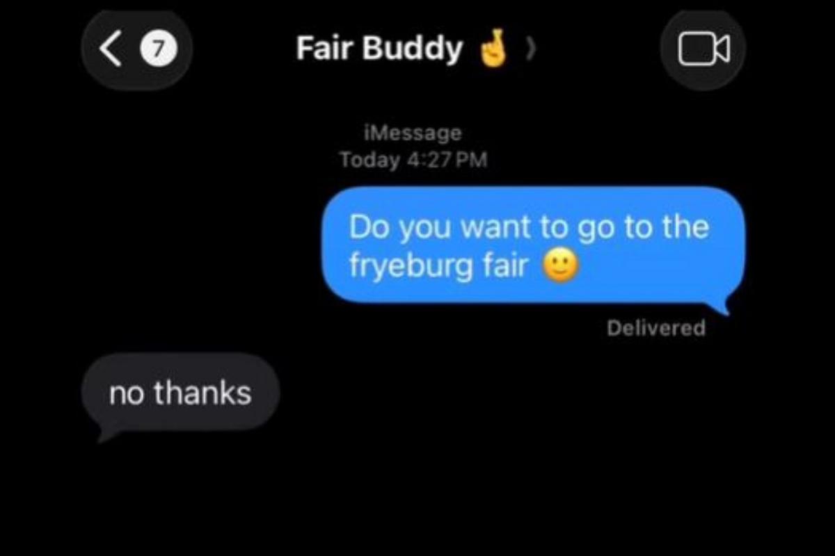 Watch This Hilarious TikTok Text About The Fryeburg Fair
