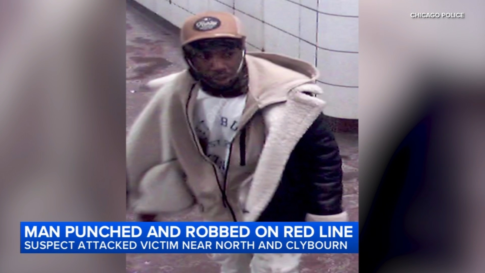 Man punched during robbery on CTA Red Line train on North Side, Chicago police say