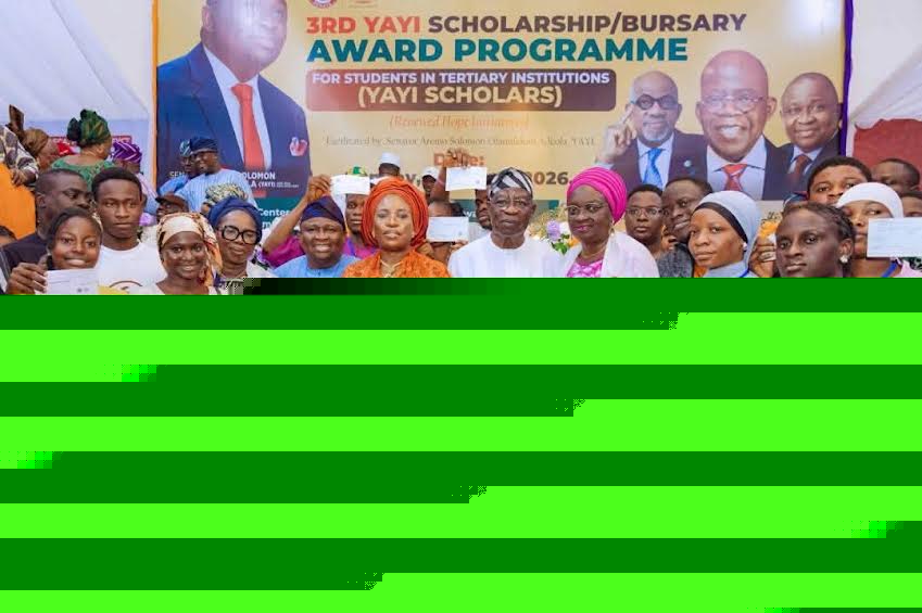 Senator Adeola Awards Scholarships to 5,312 Ogun Indigent Students