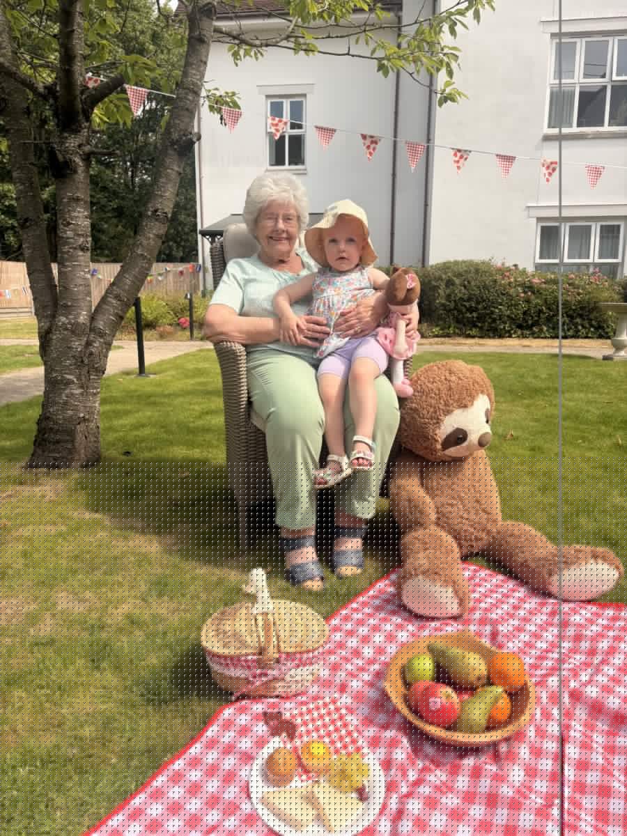 Coming together for a teddy bears' picnic
