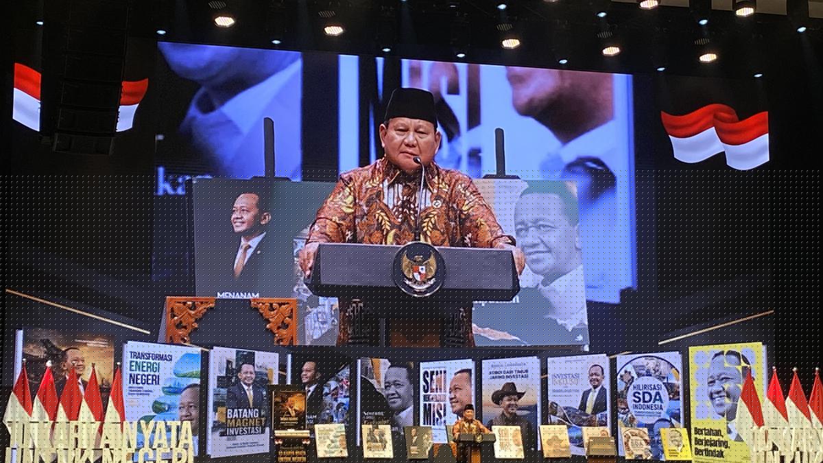 Prabowo: Bahlil Bukti Pemimpin Ditempa Cobaan