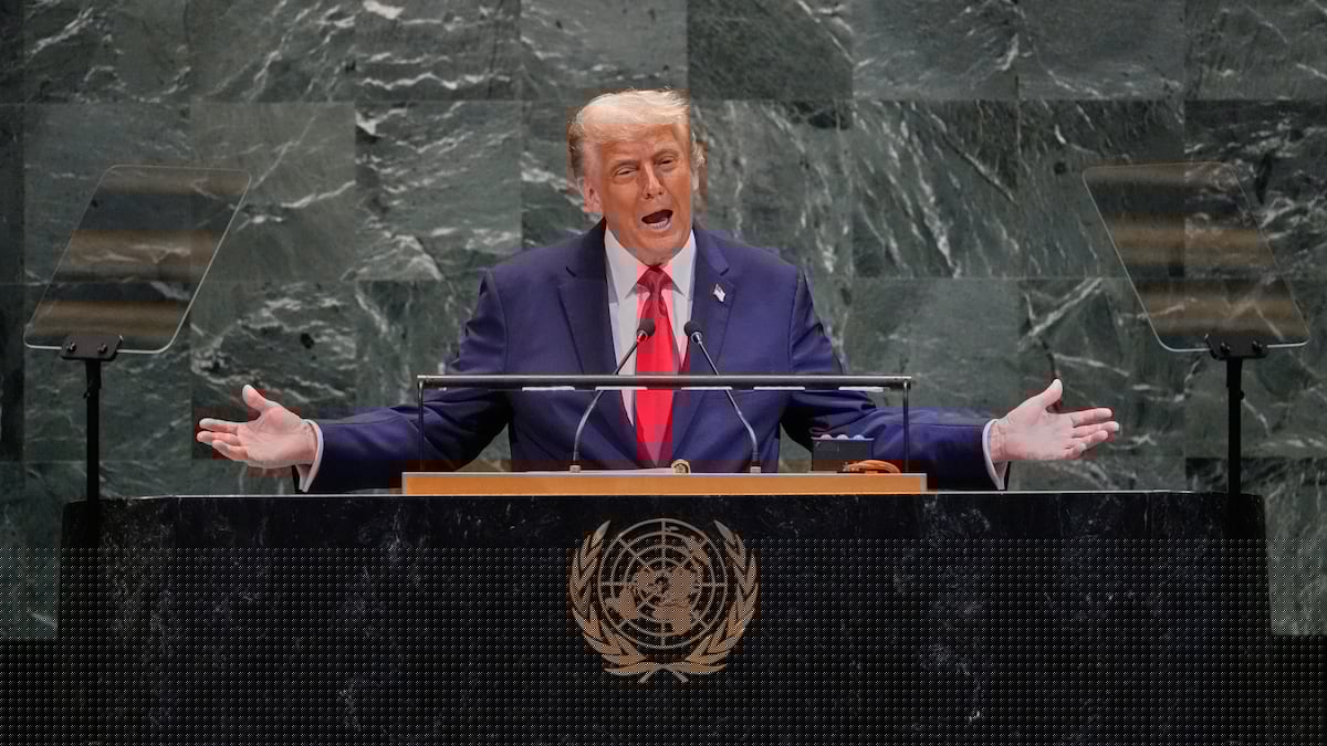 Trump lashes out at the UN in a speech aimed at undermining global institutions