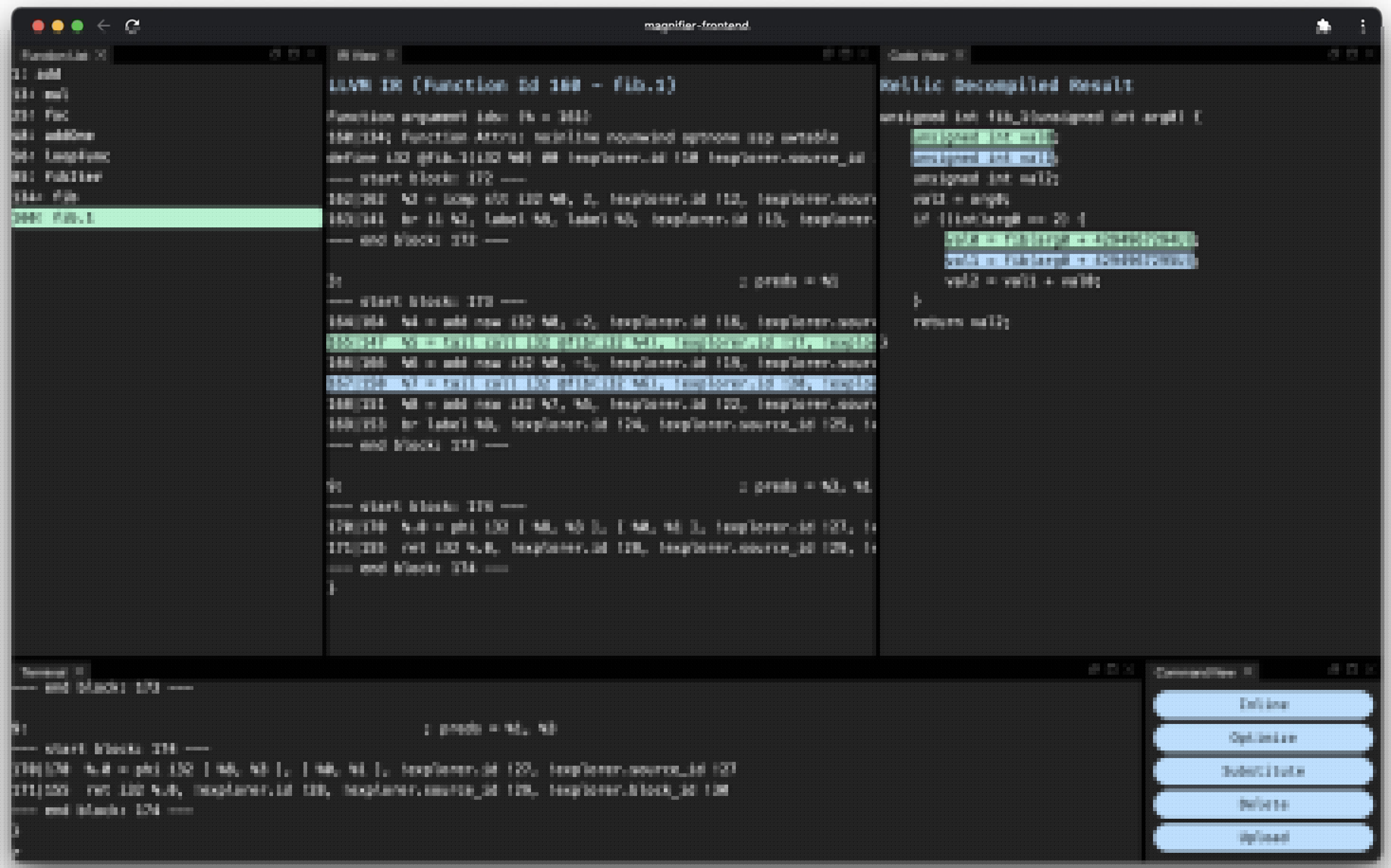 Magnifier: An Experiment with Interactive Decompilation