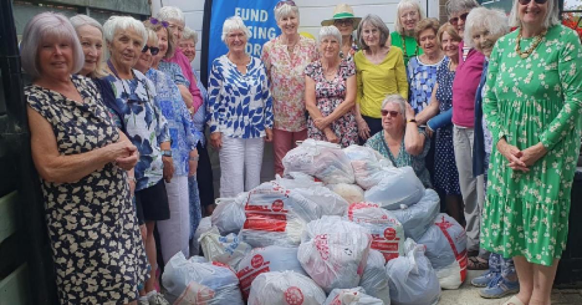 Thirsk Ladies Club clothing drive boosts Yorkshire Air Ambulance