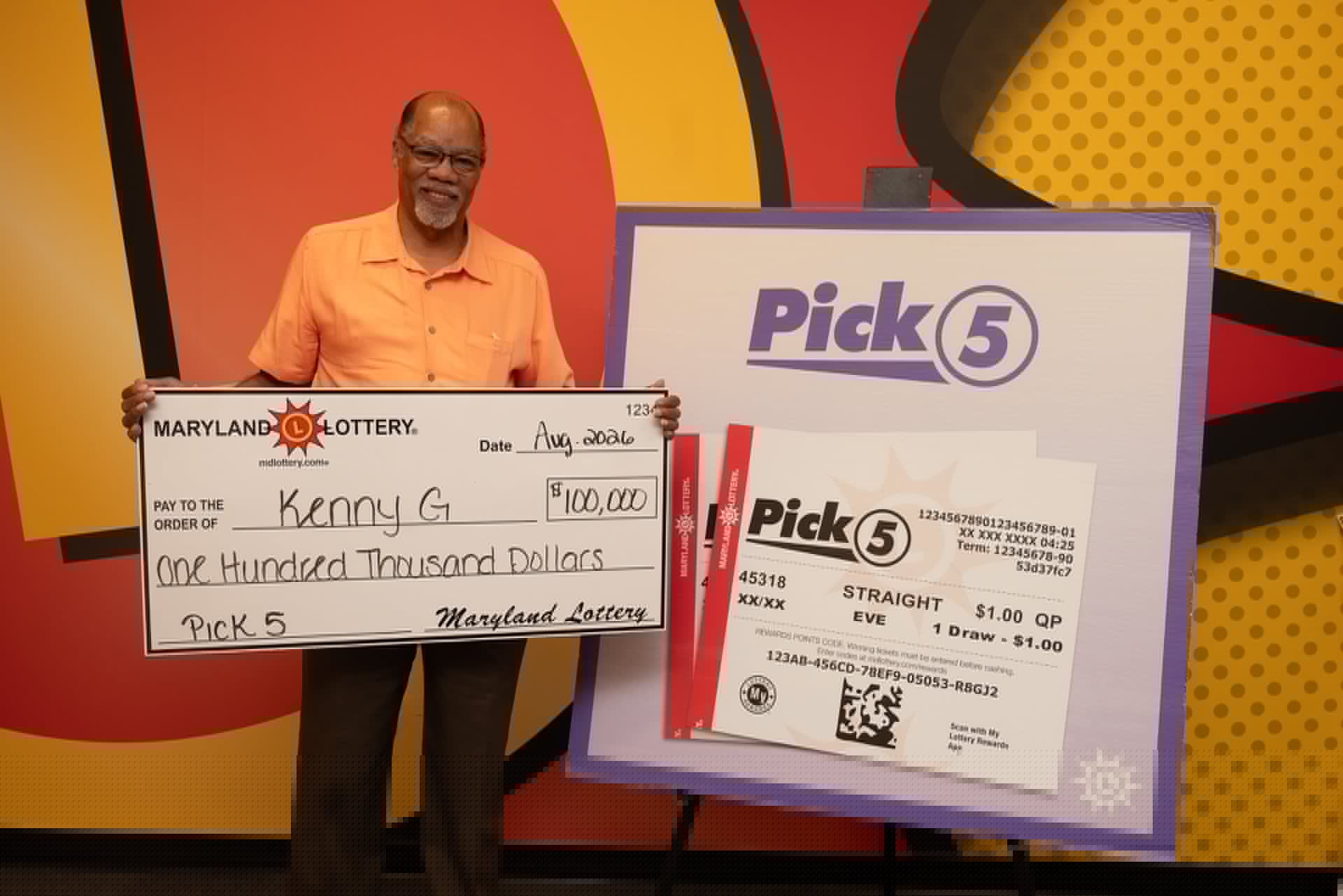 Salisbury Man Wins $100,000 from Maryland Lottery