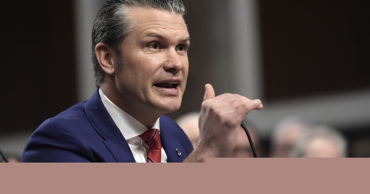 Defense Secretary Hegseth, President Trump address senior military leaders