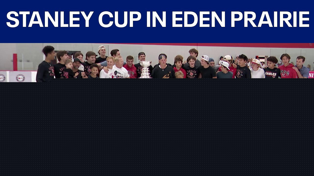 Jackson Blake brings Stanley Cup to Eden Prairie hockey community