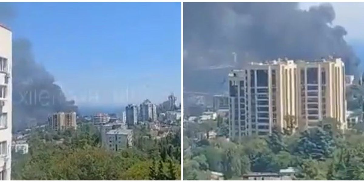 Ukrainian naval drones strike Yalta port in Crimea