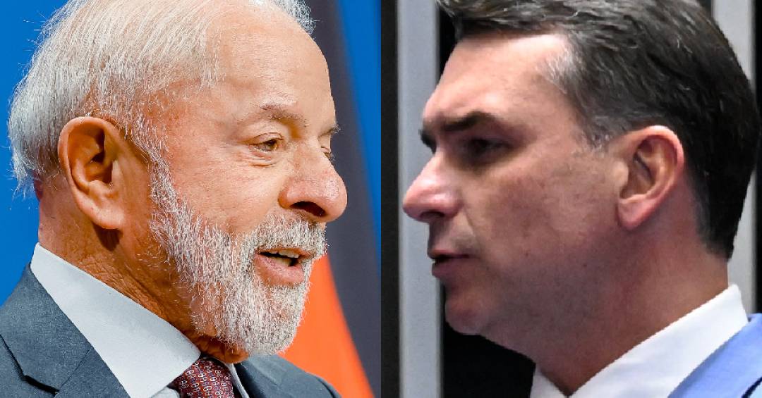Flávio oscila para cima e volta a empatar com Lula em segundo turno, diz pesquisa