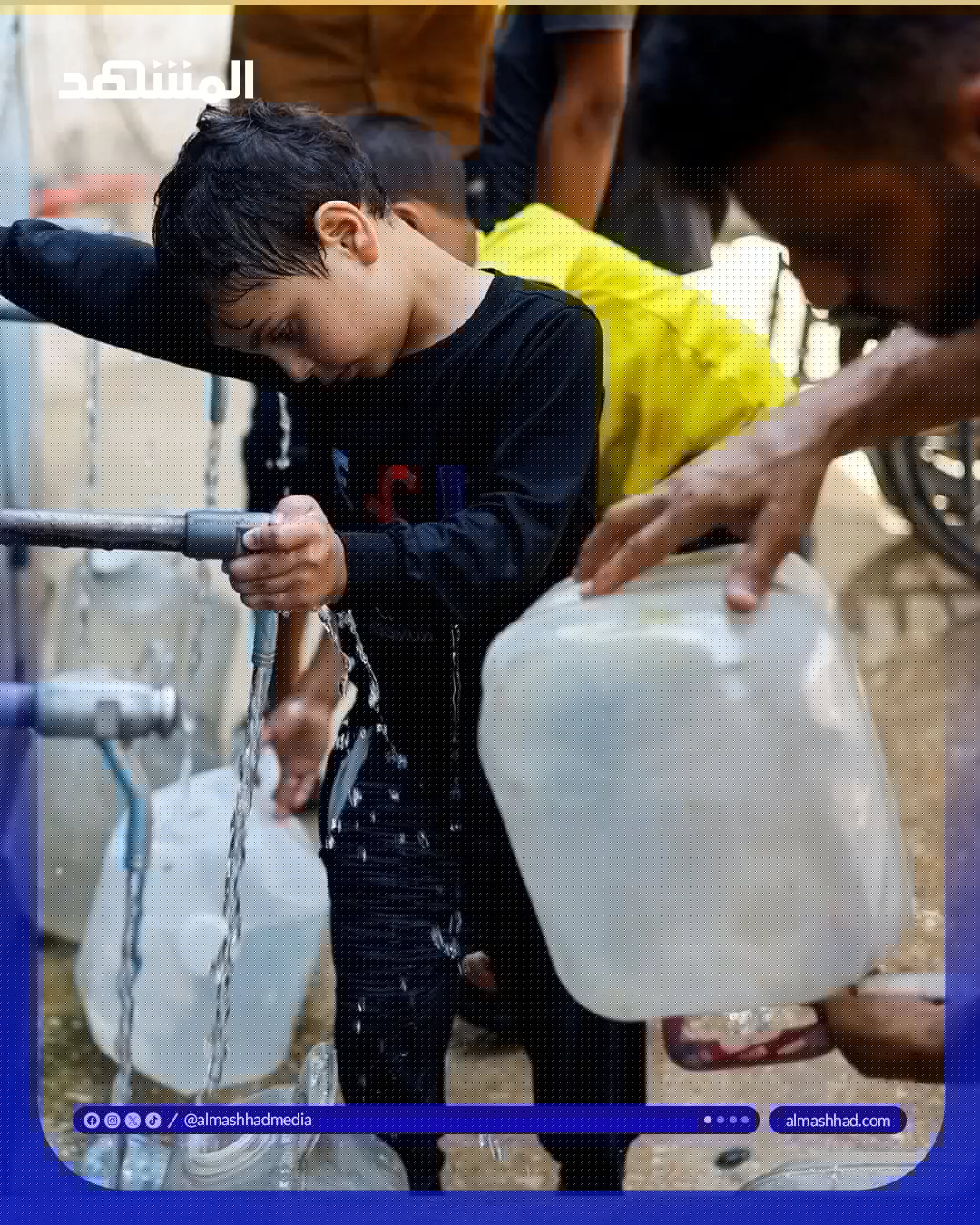 Gaza Endures Water Crisis as Summer Heat Intensifies Amid Power Outages