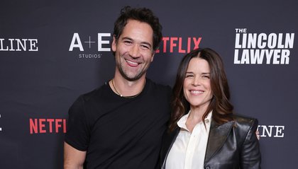 Manuel Garcia-Rulfo & Neve Campbell Attend 'Lincoln Lawyer' Season 4 Premiere with the Show's New Guest Stars!