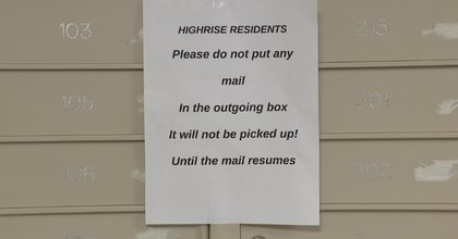 Cockroach infestation at an Akron apartment building leads USPS to suspend mail service