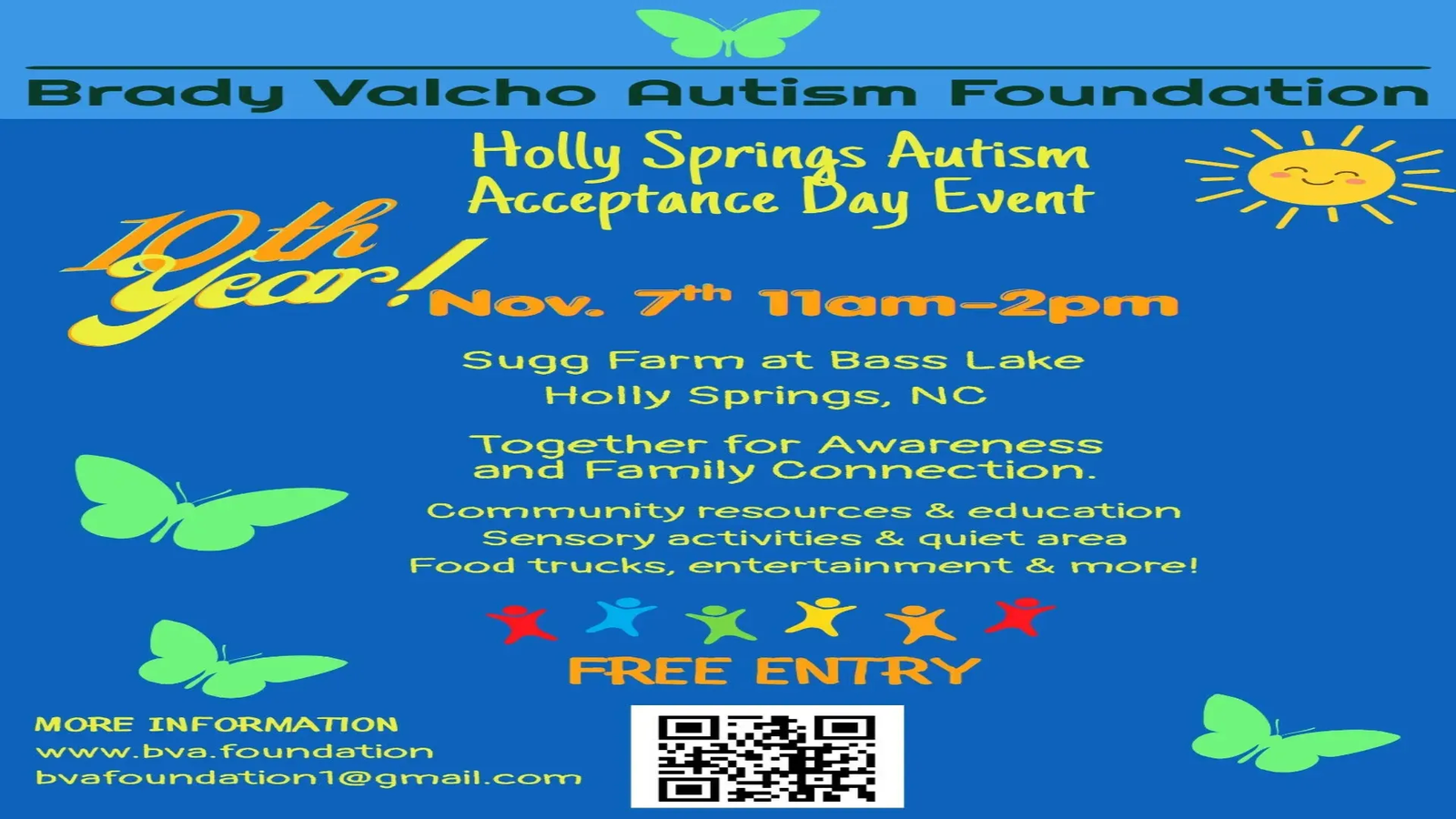 Free Autism Acceptance Day event set for Holly Springs in November