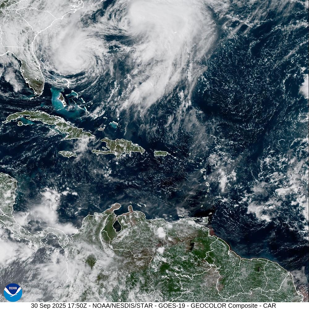 Tropical Outlook: NHC Monitors Two Hurricanes in Atlantic Basin; More Development Possible in October