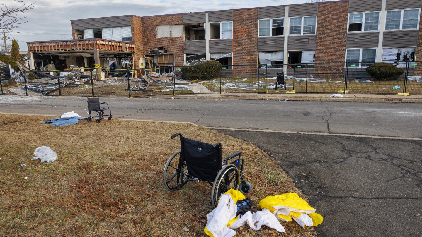 Report: Gas company responded to leak hours before Pa. nursing home blast but didn’t fully shut off gas
