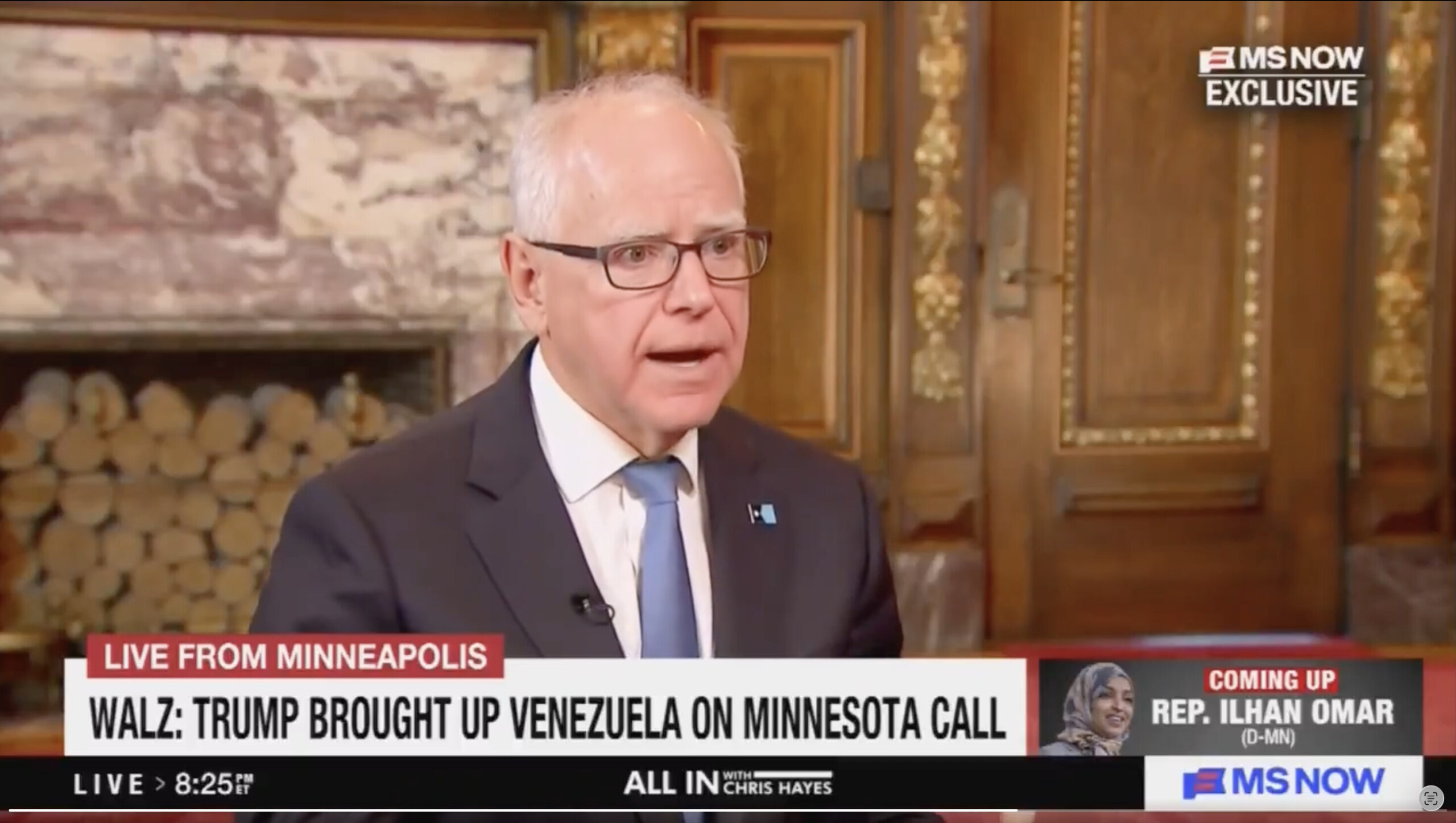 Walz Says Trump Compared Minnesota Crackdown to Venezuela Invasion: ‘He Told Me It Was Successful’