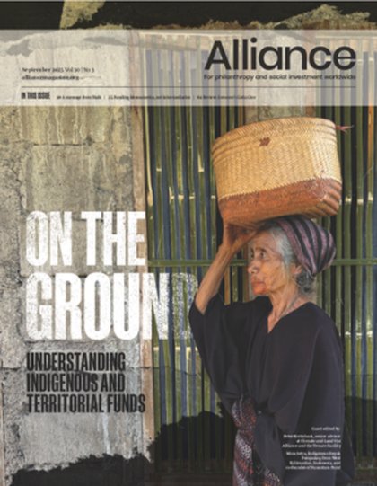 Fund the fire: Women, climate action, and the politics of philanthropy