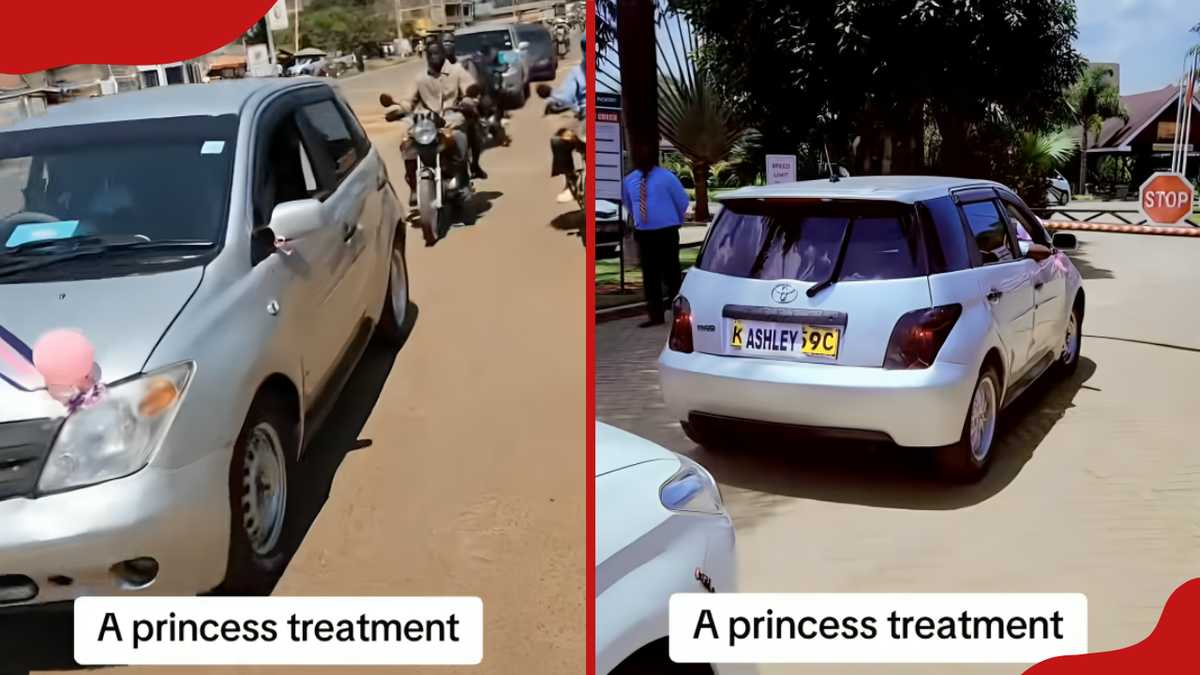 Nairobi mother warms hearts with royal welcome for daughter after school term ends