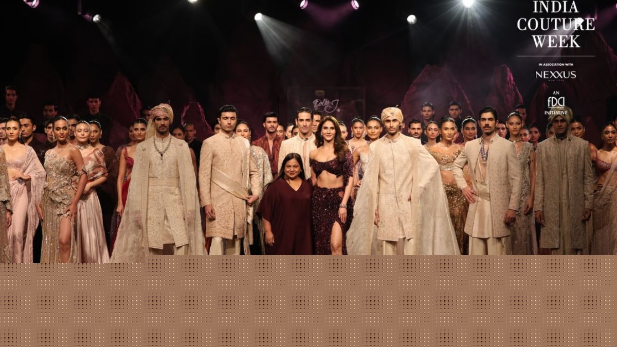 Dolly J unveils 'BRAHM', a couture ode to the rare Brahma Kamal at India Couture Week 2026