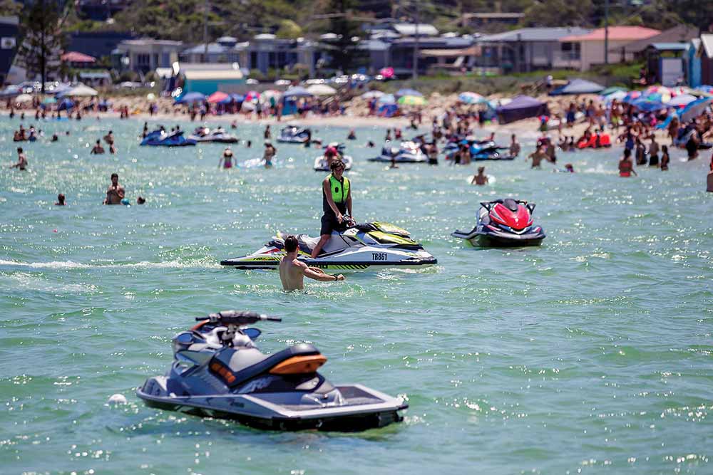 Police issue warning to jet ski riders