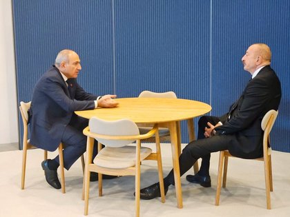 President Ilham Aliyev, PM Nikol Pashinyan hold meeting in Copenhagen