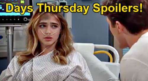 Days of Our Lives Spoilers Thursday, October 2: Brady’s Paternity Puzzle – Maggie Rushes to Hospitalized Holly