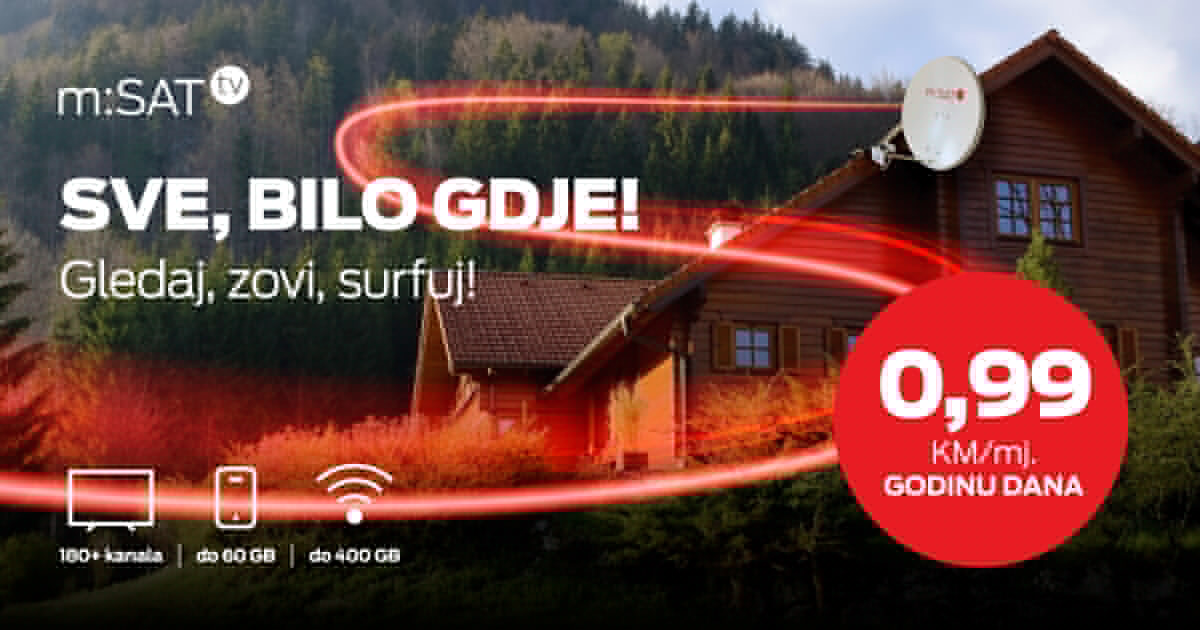 m:SAT - bilo gdje u BiH